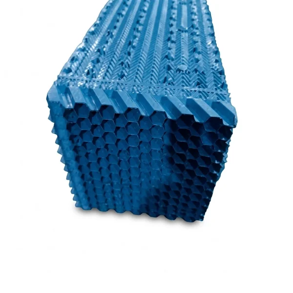 پکینگ ۶۰۰ میکرون شانه تخم مرغی از جنس pvc سرمانا تهویه در ابعاد ۵۰*۵۰*۱۰۰